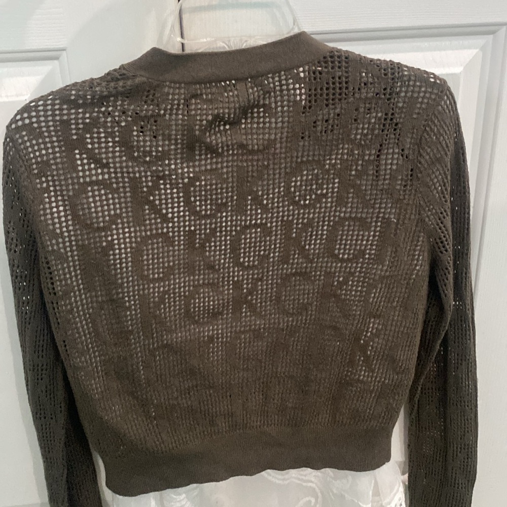 Calvin Klein 3 Button Cardigan Sweater, Size S